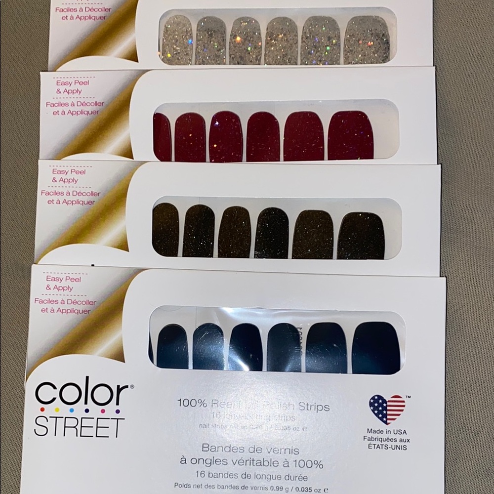 Color Street Nail Polish Strips Set